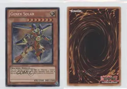 Genex Solar Unlimited YuGiOh Hidden Arsenal 2 #HA02-EN010 2010 0e1 - Image 3