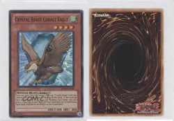 Crystal Beast Cobalt Eagle Unlimited YuGiOh Ra Yellow Mega-Pack #RYMP-EN045 0e1 - Image 3