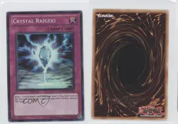 Crystal Raigeki Unlimited YuGiOh Ra Yellow Mega-Pack #RYMP-EN055 0e1 - Image 3