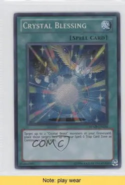 Crystal Blessing Unlimited YuGiOh Ra Yellow Mega-Pack #RYMP-EN050 READ 0x1 - Image 1