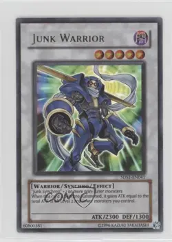 UR - Junk Warrior Unlimited YuGiOh 5D's Starter Deck #5DS1-EN041 2008 0l4h - Image 1