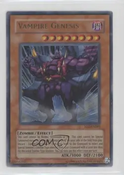 Vampire Genesis Unlimited YuGiOh Zombie Madness Structure Deck #SD2-EN001 10qj - Image 1