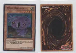 Worm Rakuyeh Unlimited YuGiOh Hidden Arsenal 2 #HA02-EN055 2010 ic4 - Image 3