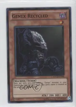 Genex Recycled Unlimited YuGiOh Hidden Arsenal 2 #HA02-EN044 2010 ic4 - Image 1