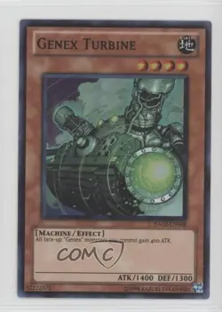 Genex Turbine Unlimited YuGiOh Hidden Arsenal 2 #HA02-EN008 2010 fm0 - Image 1