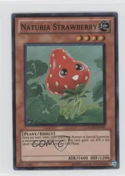 Naturia Strawberry Unlimited YuGiOh Hidden Arsenal 4: Trishula's Triumph 1s8 - Image 1