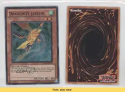 Dragunity Javelin Unlimited YuGiOh Hidden Arsenal 4: Trishula's Triumph READ 0l2 - Image 3
