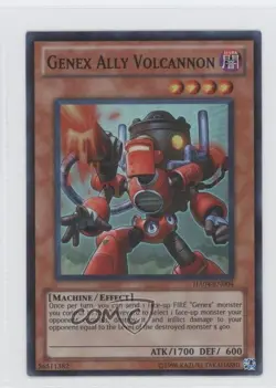 Genex Ally Volcannon Unlimited YuGiOh Hidden Arsenal 4: Trishula's Triumph 0e1 - Image 1