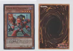 Genex Ally Volcannon Unlimited YuGiOh Hidden Arsenal 4: Trishula's Triumph 0e1 - Image 3