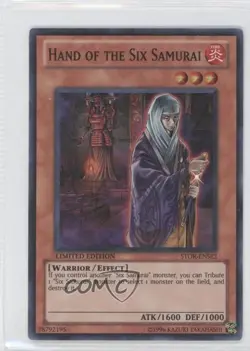 Hand of the Six Samurai YuGiOh Storm Ragnarok Limited Edition Promo ic4 - Image 1