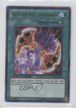 Inzektor Axe - Zektahawk YuGiOh Order of Chaos Limited Edition Promo 1u6 - Image 1