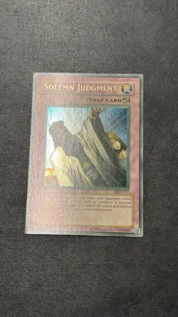 Yugioh! Solemn Judgement MRD-127 | Faded Misprint - LP - Image 2