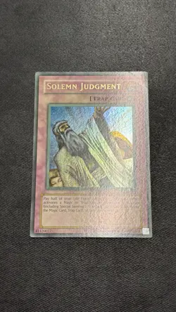 Yugioh! Solemn Judgement MRD-127 | Faded Misprint - LP - Image 4