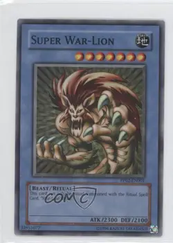 Super War-Lion YuGiOh Premium Pack 2 #PP02-EN001 2008 1l2 - Image 1