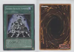 Inferno Reckless Summon 1st Ed. YuGiOh Chazz Princeton Duelist Pack 2006 0f8 - Image 3