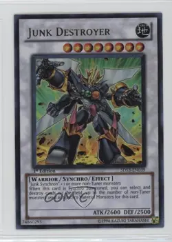 Junk Destroyer 1st Ed. YuGiOh 5D's Duelist Toolbox Starter Deck #5DS3-EN039 0e6p - Image 1