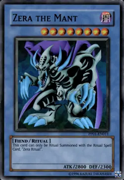 Zera The Mant - Super Rare PP01-EN011 - LP - YuGiOh - Image 1