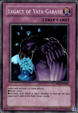 Legacy Of Yata-Garasu - Super Rare PP01-EN009 - MP - YuGiOh - Image 1