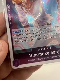 Vinsmoke Sanji OP10-063 R ONE PIECE CARD GAME Royal Blood ENGLISH TCG LP - Image 5