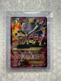 Mega M Mewtwo EX 160/162 Full Art XY Breakthrough Nearmint NM Pokemon Card - Image 1
