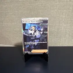 Professor Turo's Scenario 257/182 Sv04: Paradox Rift SIR Pokemon TCG Card NM - Image 1