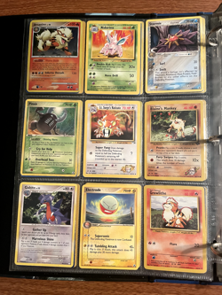Pokemon Center The Revival of Lugia Binder + 180 Vintage Card Lot 1995-2008 LP - Image 5