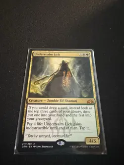 Underrealm Lich Guilds of Ravnica Regular Card MTG Magic the Gathering - Image 1