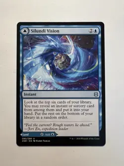 Silundi Vision / Silundi Isle - MTG Zendikar Rising - NM - Image 1