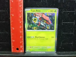 Pokemon TCG TAPU BULU 006/064 Shrouded Fable RARE HOLO - Image 1