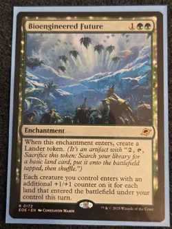 Bioengineered Future *Rare* Magic MtG x1 Edge of Eternities In Hand - Image 1