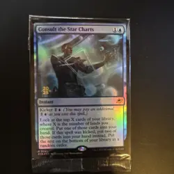 [MTG] Consult the Star Charts - (Prerelease Promo Foil) - Edge of Eternities EOE - Image 1
