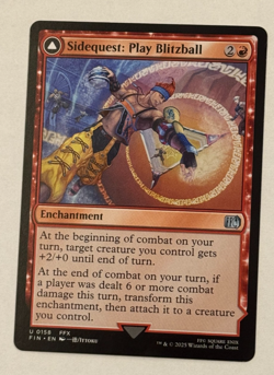 MTG FIN Final Fantasy Sidequest: Play Blitzball World Champion - Uncommon - Image 1