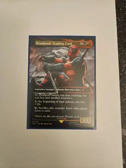 MTG Deadpool, Trading Card - Secret Lair - Non-Foil/Regular - Image 1