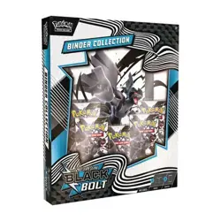 Pokemon TCG Scarlet & Violet Black Bolt Binder Collection Box New - Image 1