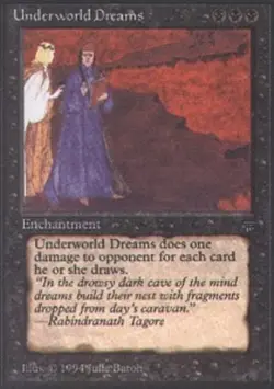 MTG Underworld Dreams, Legends, Moderately Played, English - Image 1