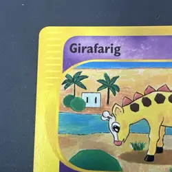2003 GIRAFARIG 58/144 -SKYRIDGE (e- Reader) POKEMON Regular Card - NM/M - Image 3