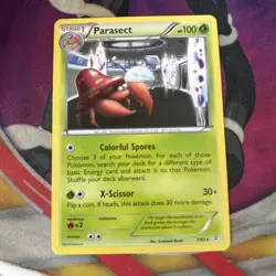 Parasect 7/83 Pokemon Generations XY Regular Rare Card LP - Image 1