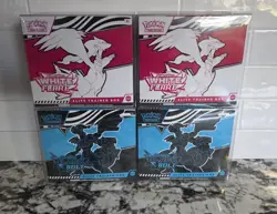 Pokemon TCG Factory Sealed SV: Black Bolt ETB x2 & White Flare ETB X2 Bundle - Image 1