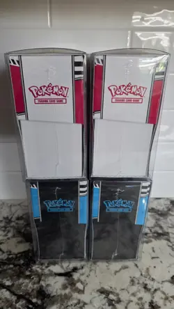 Pokemon TCG Factory Sealed SV: Black Bolt ETB x2 & White Flare ETB X2 Bundle - Image 4
