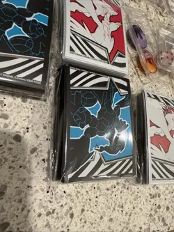 Big Lot Of Pokemon Accessories- White Flare- Black Holt- Sleeves- Dice- Energy. - Image 4