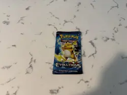 Pokemon TCG: XY Evolutions Booster Pack Sealed Raichu Art (1 Pack) - Image 1