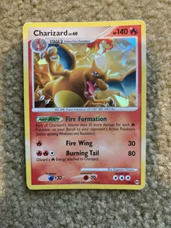 Pokemon 2009 Platinum Arceus Charizard Holo Rare 1/99 NM - Image 1