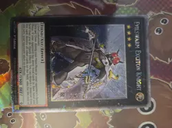 Yugioh Evilswarm Exciton Knight 1st edition platinum secret rare RA04 (stampede) - Image 1