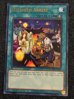 Mistaken Arrest Rare 1st Edition MAGO-EN080 Yugioh - Image 1