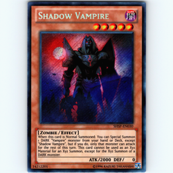 Yugioh Shadow Vampire SHSP-EN030 Unlimited Secret Rare Holo - NM 💎 - Image 1
