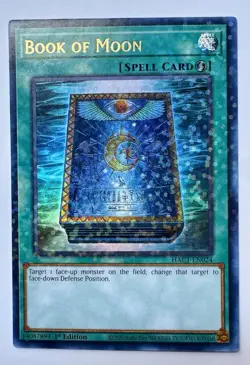 Yugioh Book of Moon HAC1-EN024 Duel Terminal Ultra Rare 1st Edition - Image 1