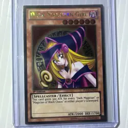 Yugioh Dark Magician Girl 1st Edition PGLD-EN033 NM - Image 1