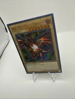 YuGiOh! Red-Eyes Black Dragon HAC1-EN003 Ultra Rare Duel Terminal 1st Edition NM - Image 2