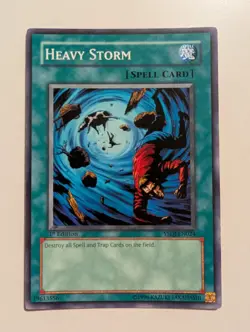 Yugioh Heavy Storm YSDJ-EN024 1st Edition Common - NM - Image 1