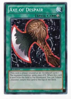 Axe of Despair - BP02-EN131 1st Edition - YuGiOh-LP - Image 1
